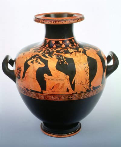 Attic Red-figure hydria, 460-450 BC by Nausicaa Painter